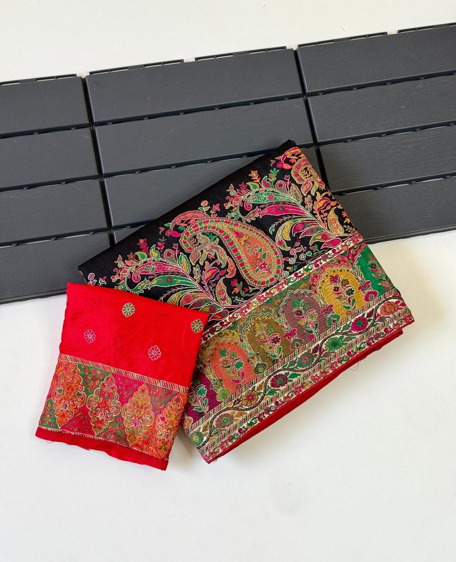 2 Pure Heavy Rajwada Pasmina Silk