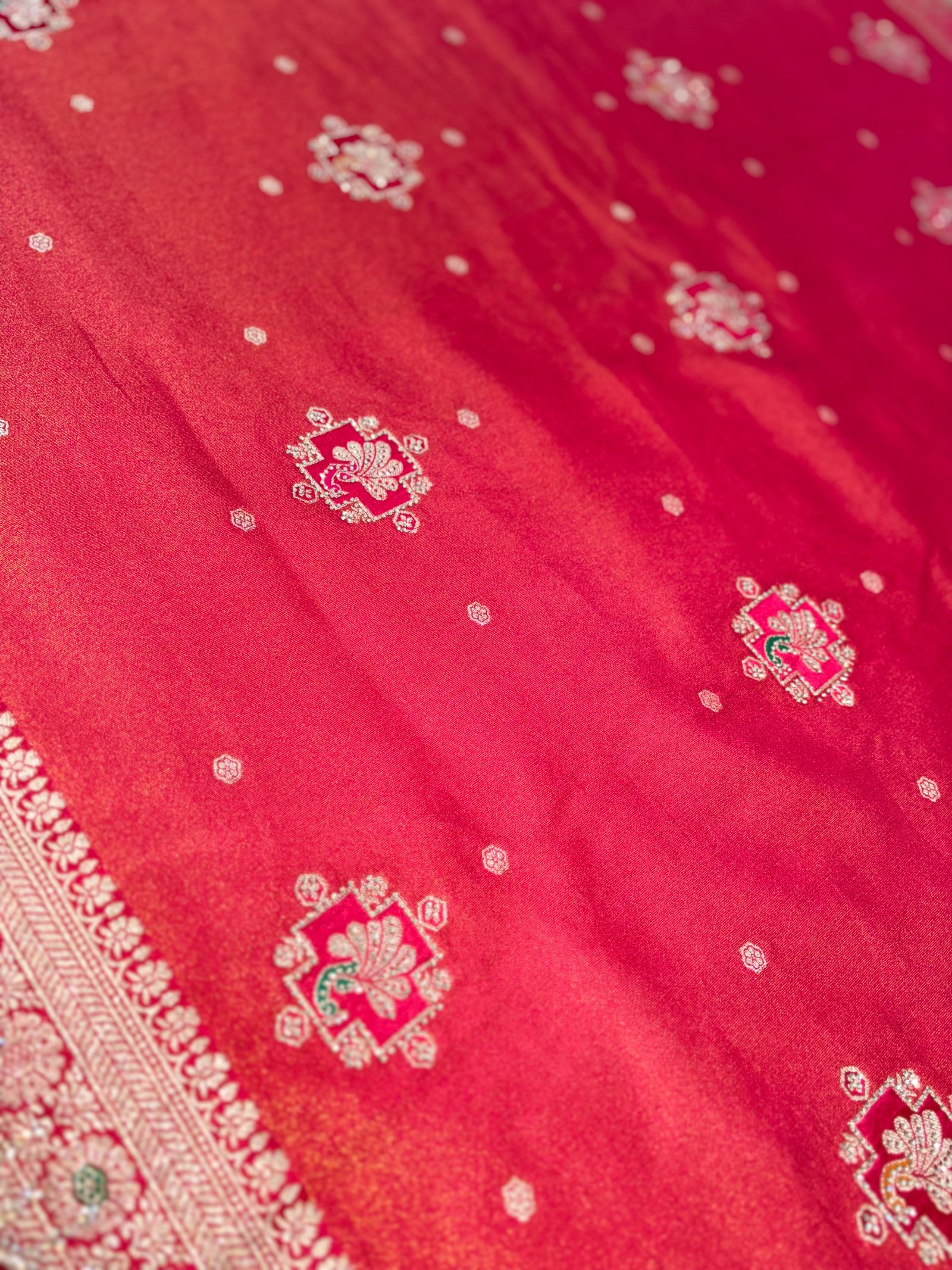 Bridal kanjivaram Tissue Silk Sarees image 3