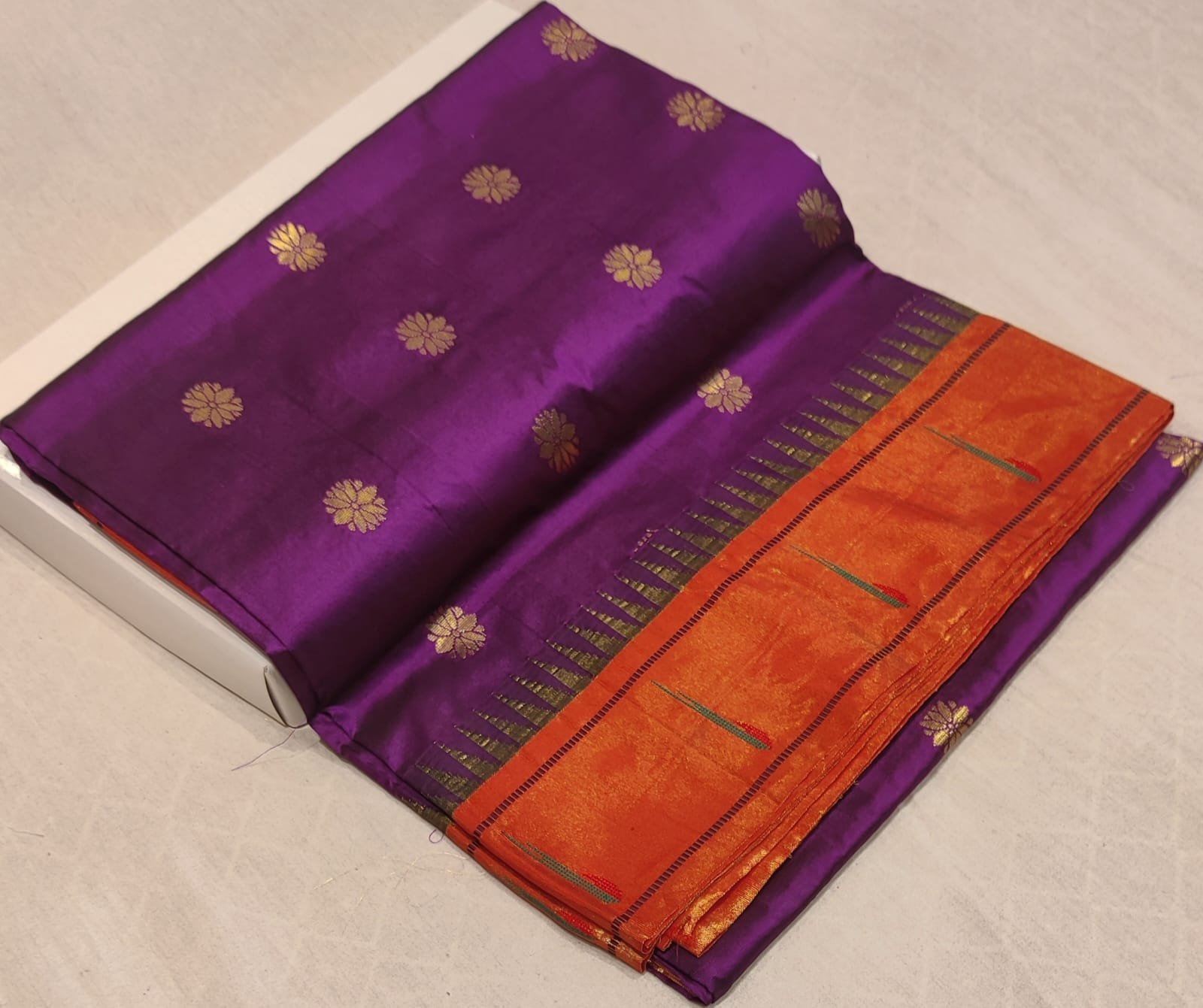Muniya Paithani Pure Silk image 23