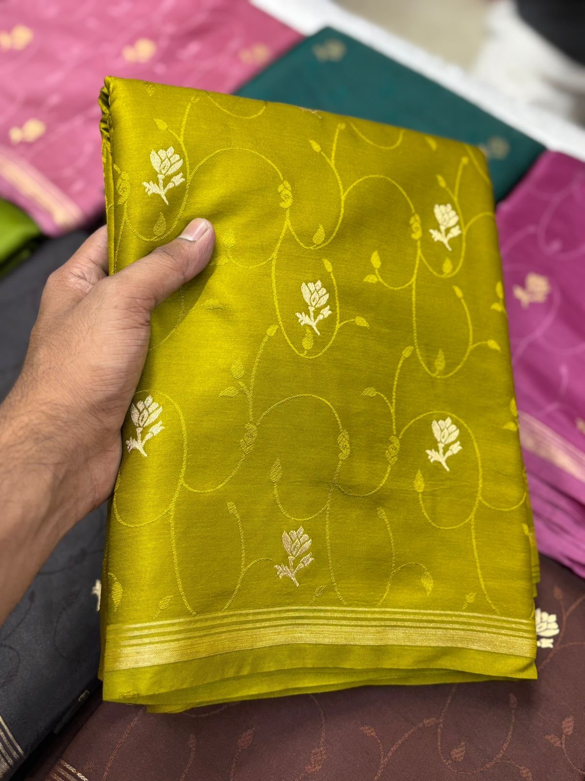 Premium Quality Gaji Silk saree image 6
