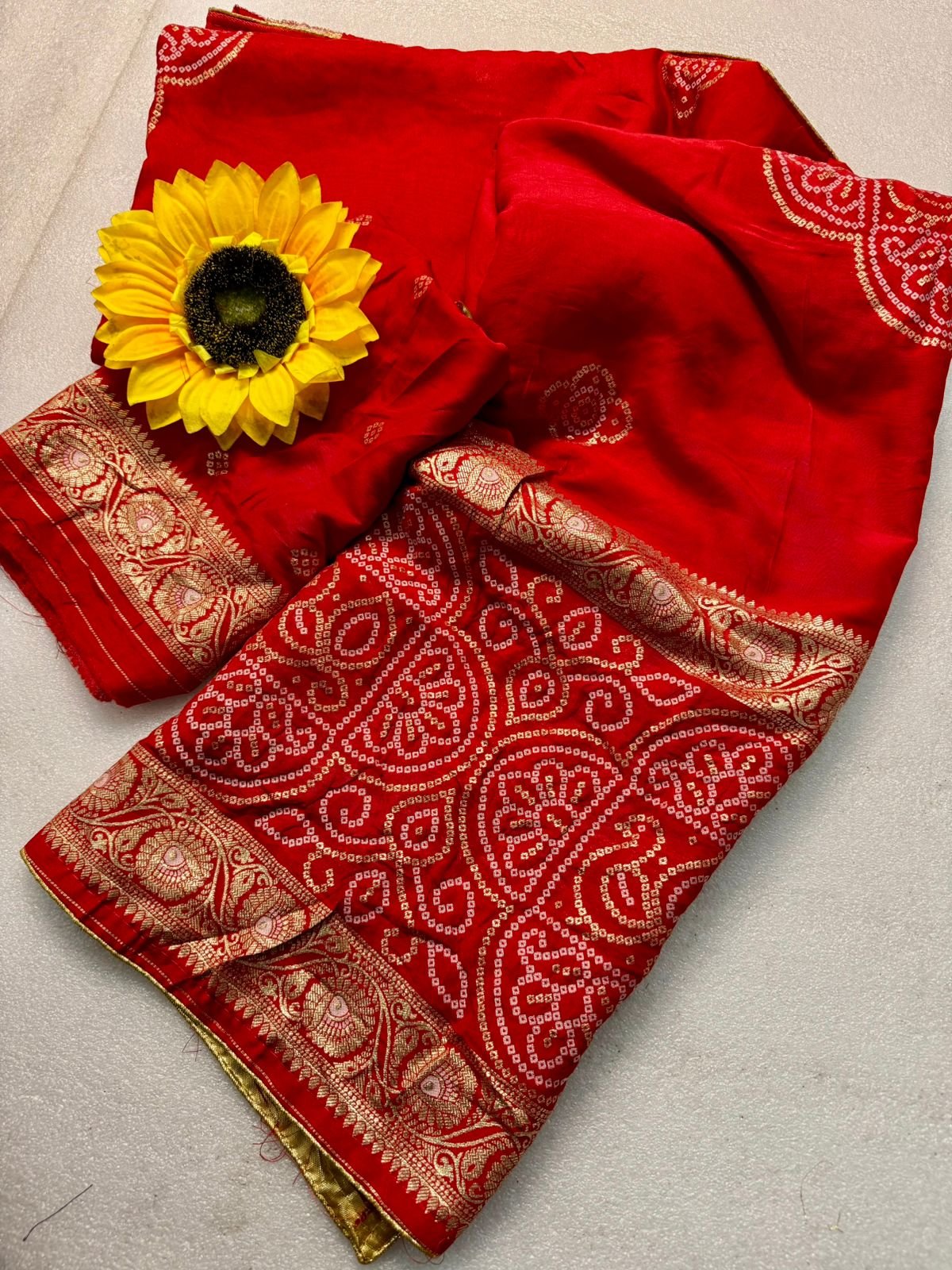 Premium Heavy Dola Silk Saree image 3
