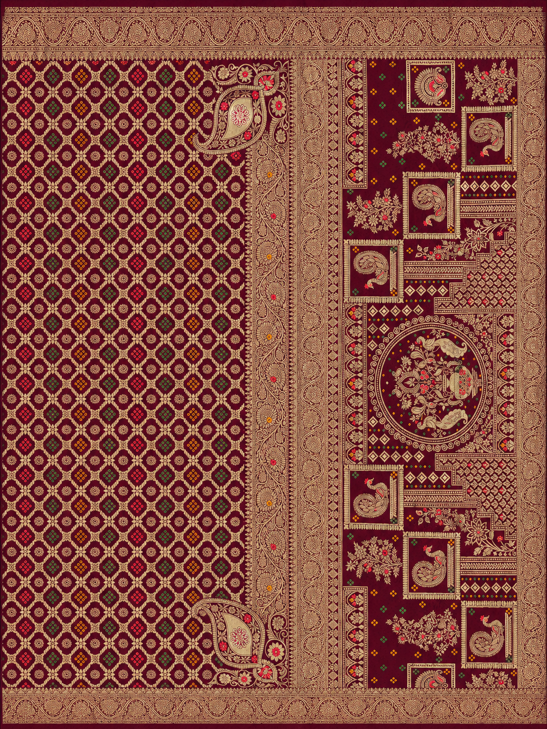Pure Gaji Ghatchola Sarees image 17