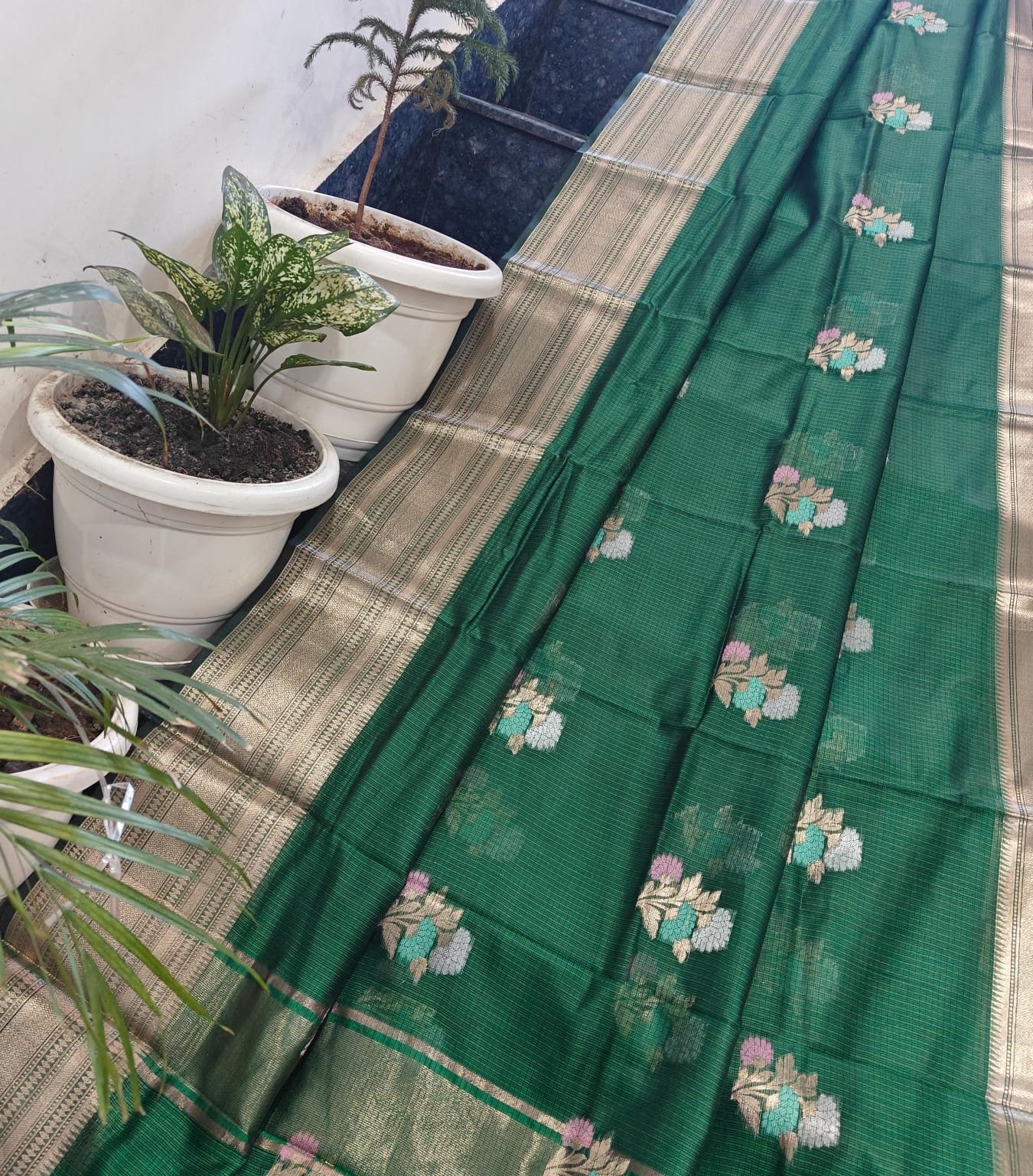 6 Kota Doria Saree image 3