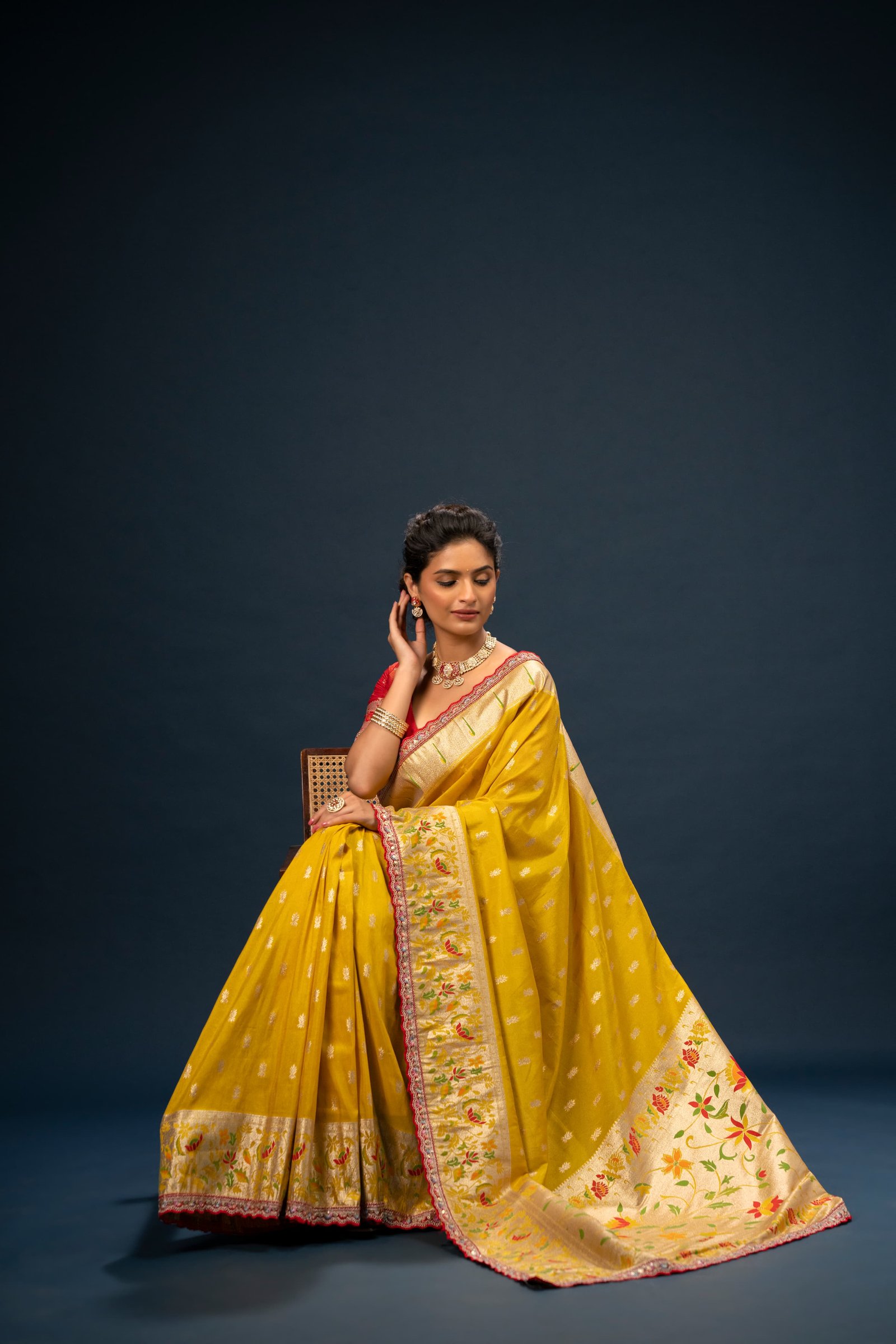 Pure Tissue Silk Zari Saree
