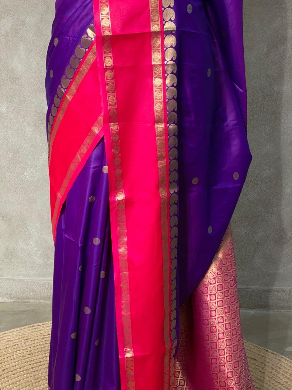 Soft Semi Silk Sarees image 14