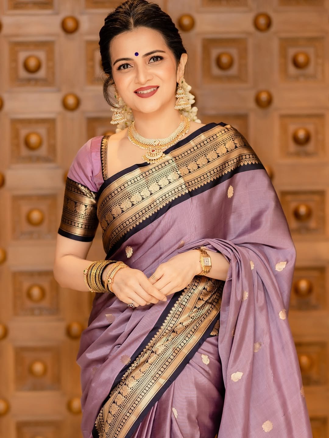 Banarasi Semi Katan Silk Sarees