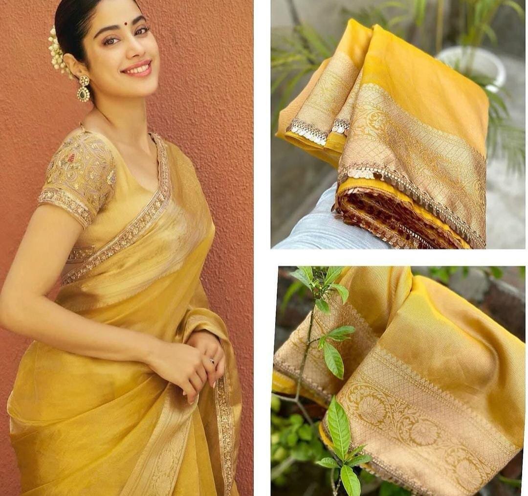 1 Banarasi Tissue Silk Saree