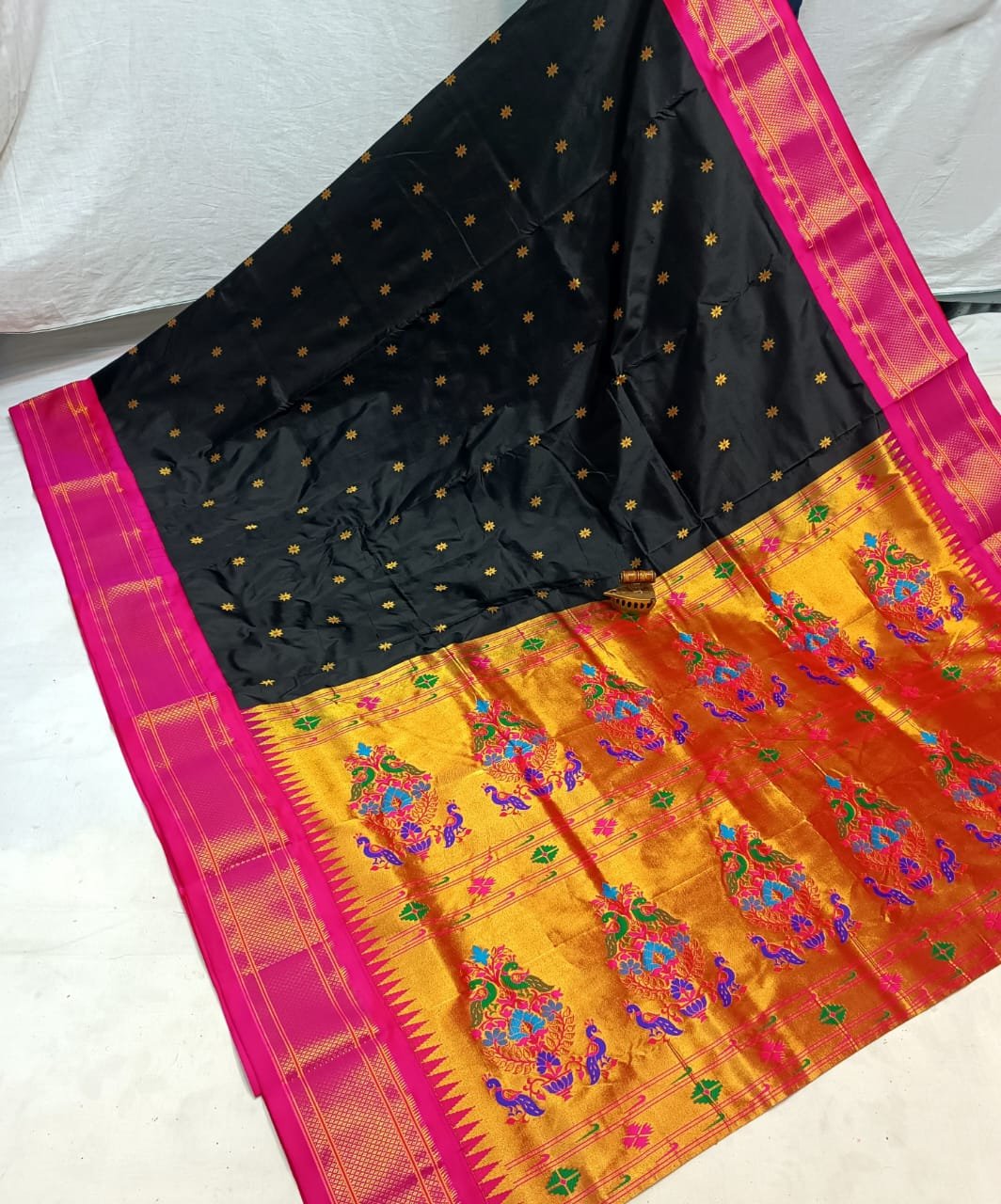 Karnful Pdiyal Paithani Pure Silk image 9