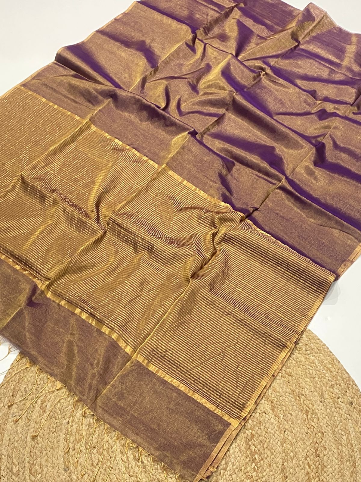 Maheswari Zari Piping image 26