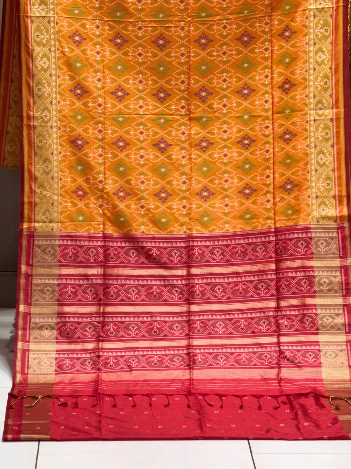 Banarasi Soft Weaving Base Patola image 6