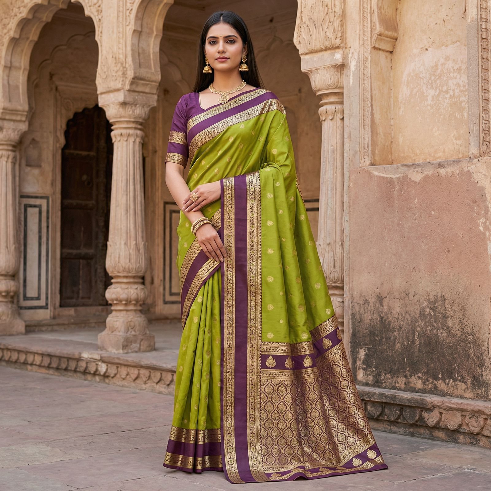 Banarasi Semi Silk image 20
