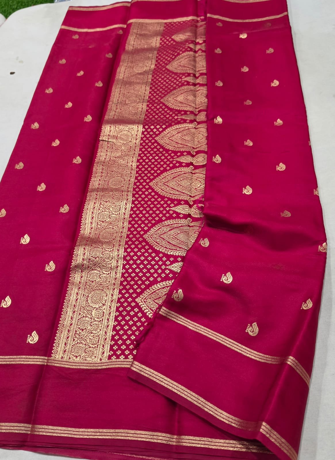 Premium Gajji silk sarees! Rich pallu image 10
