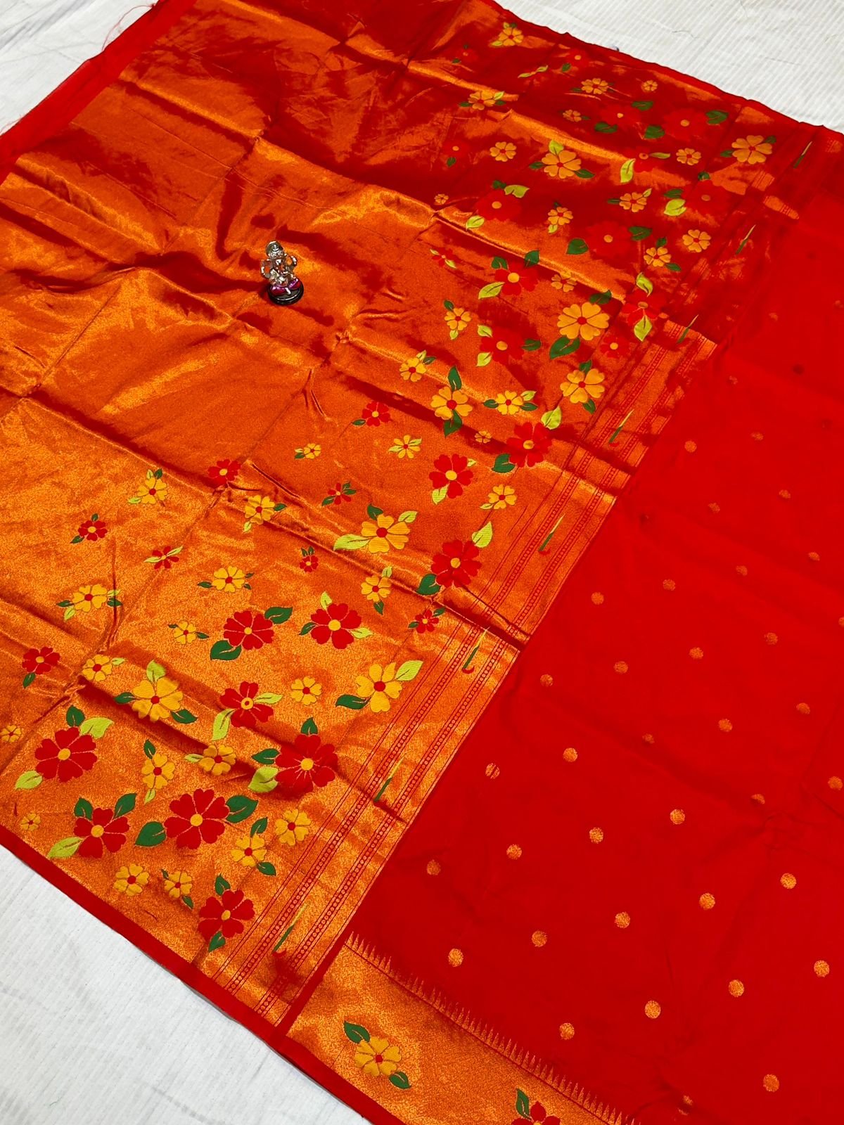 Radika Brocade Paithani image 21