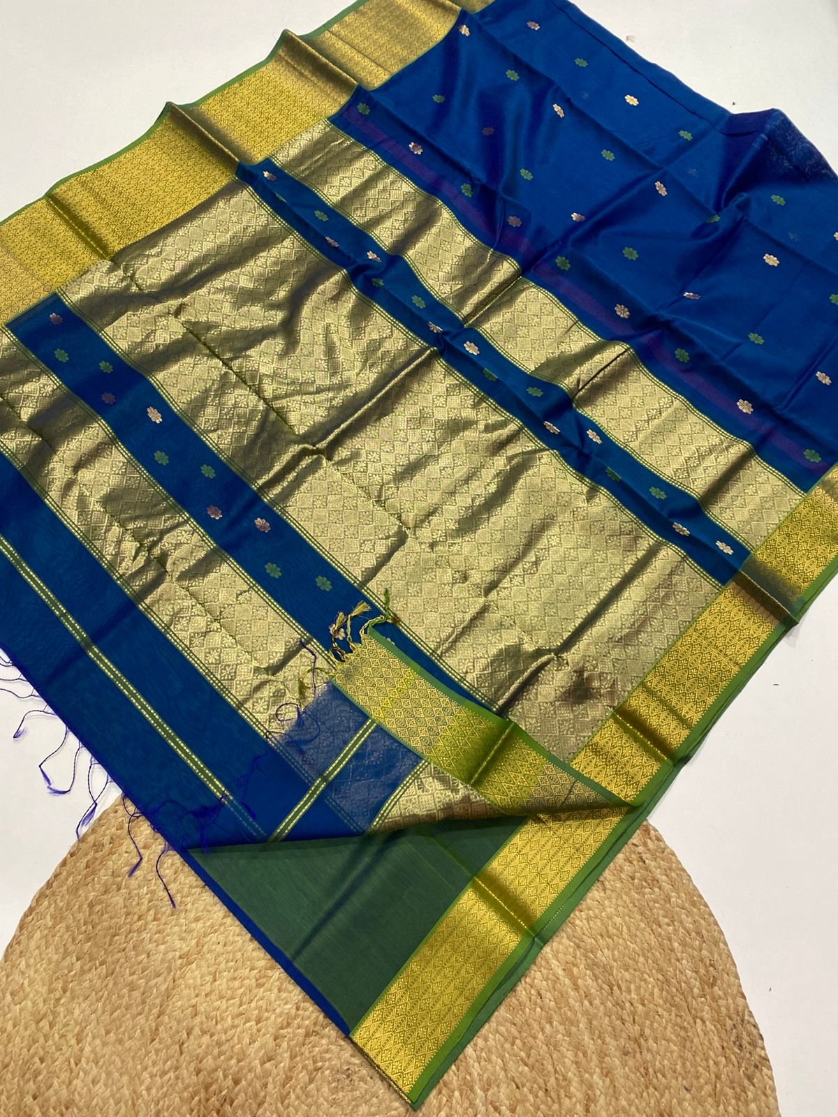 Maheshwari Rich Diamond Pallu image 2