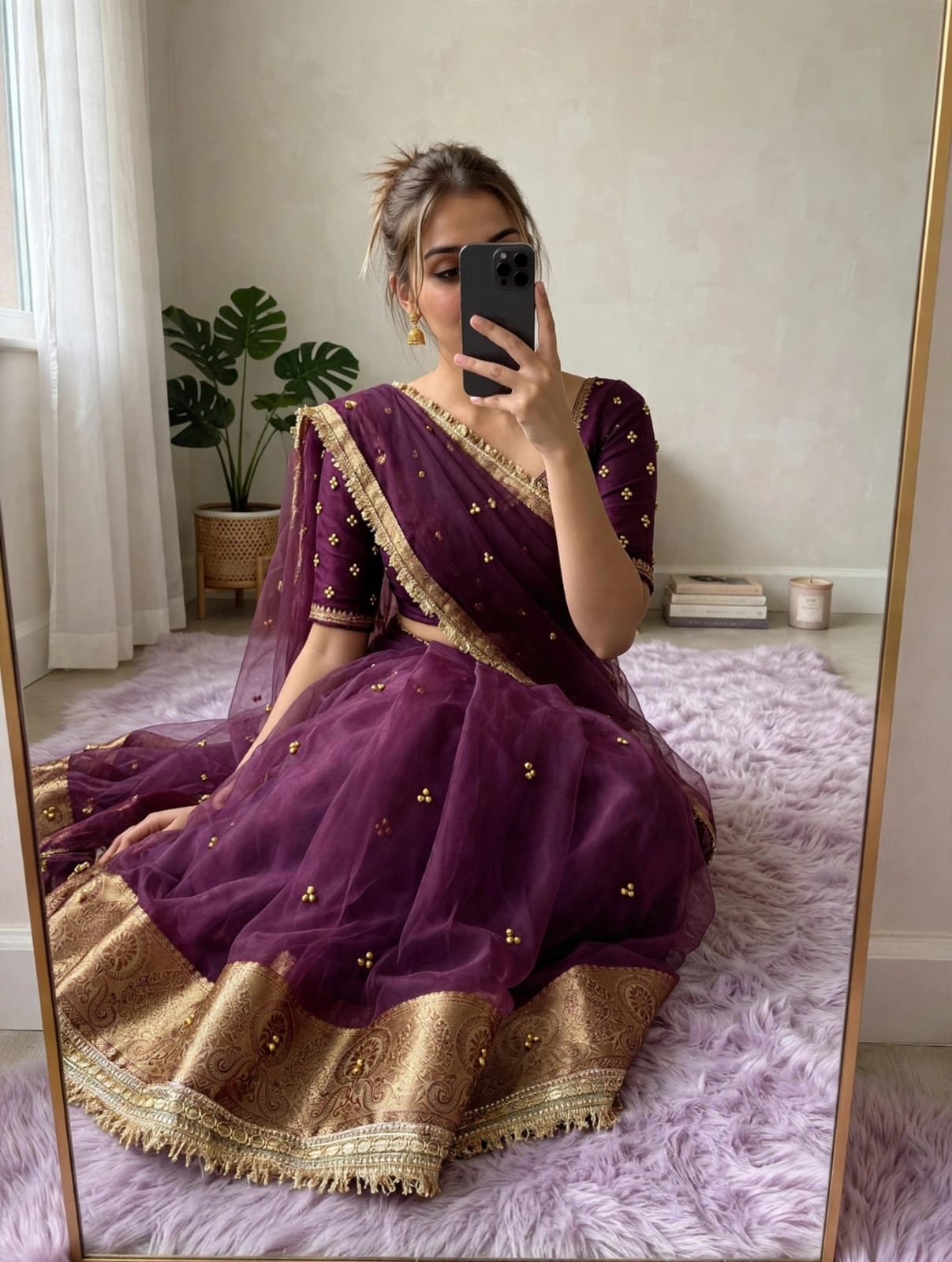 Ghungroo Wala Trending Saree image 14