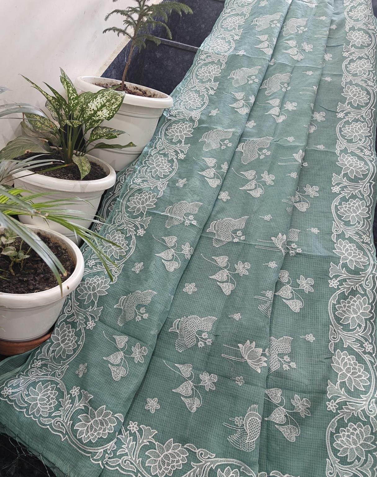 9 Kota Doria Saree image 2