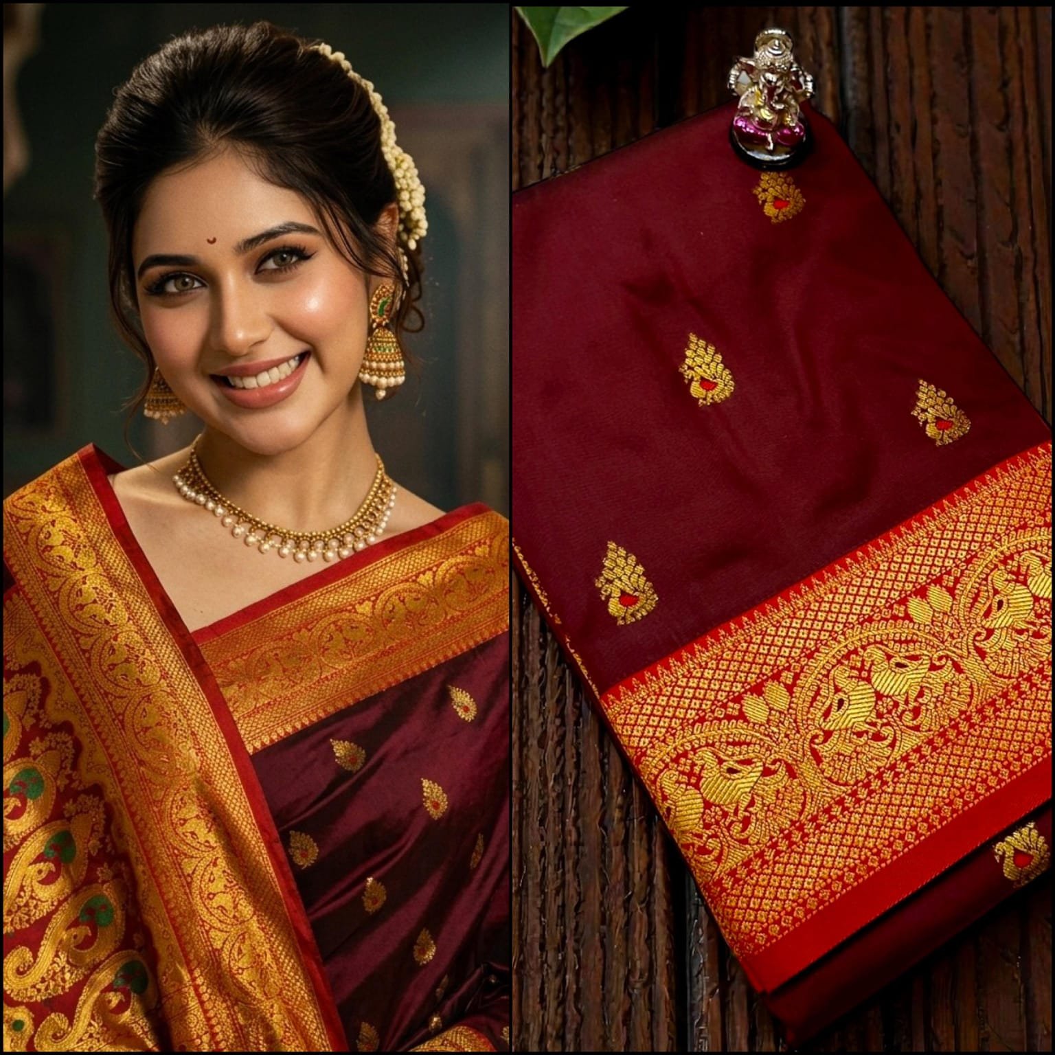 Dagina Peshwai Paithani