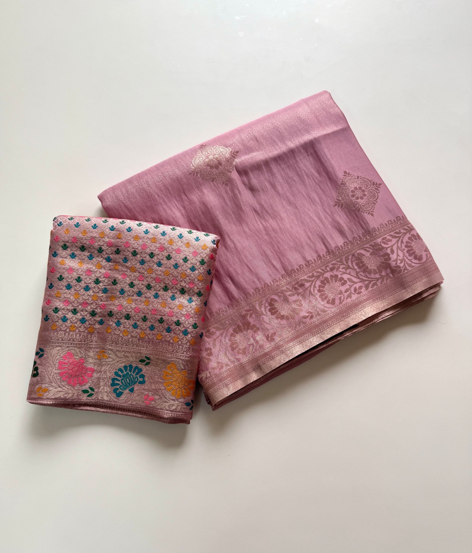 Mashru Silk Viscose Saree
