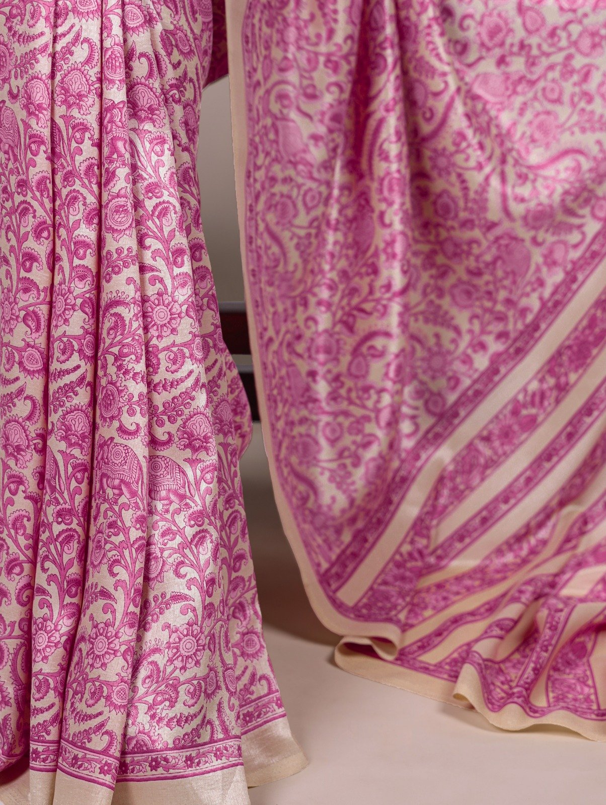 Tussar silk saree image 8
