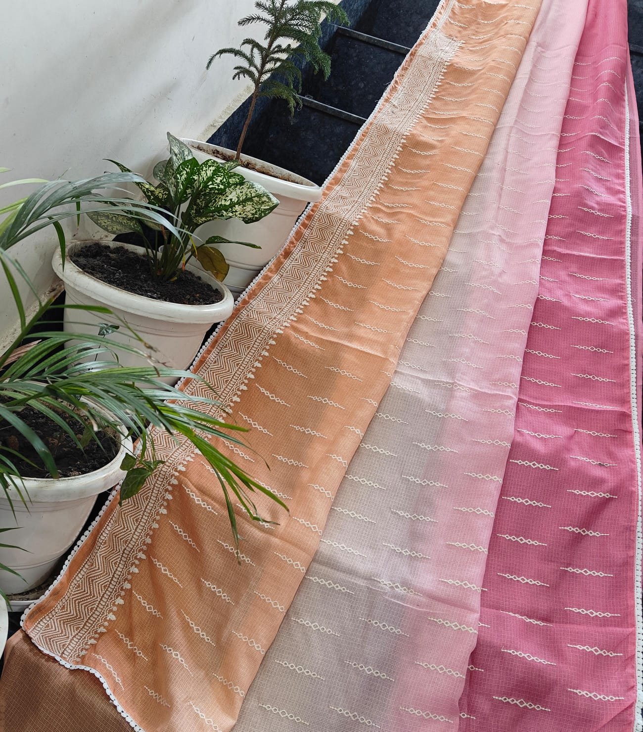 5 Kota Doria Saree image 6