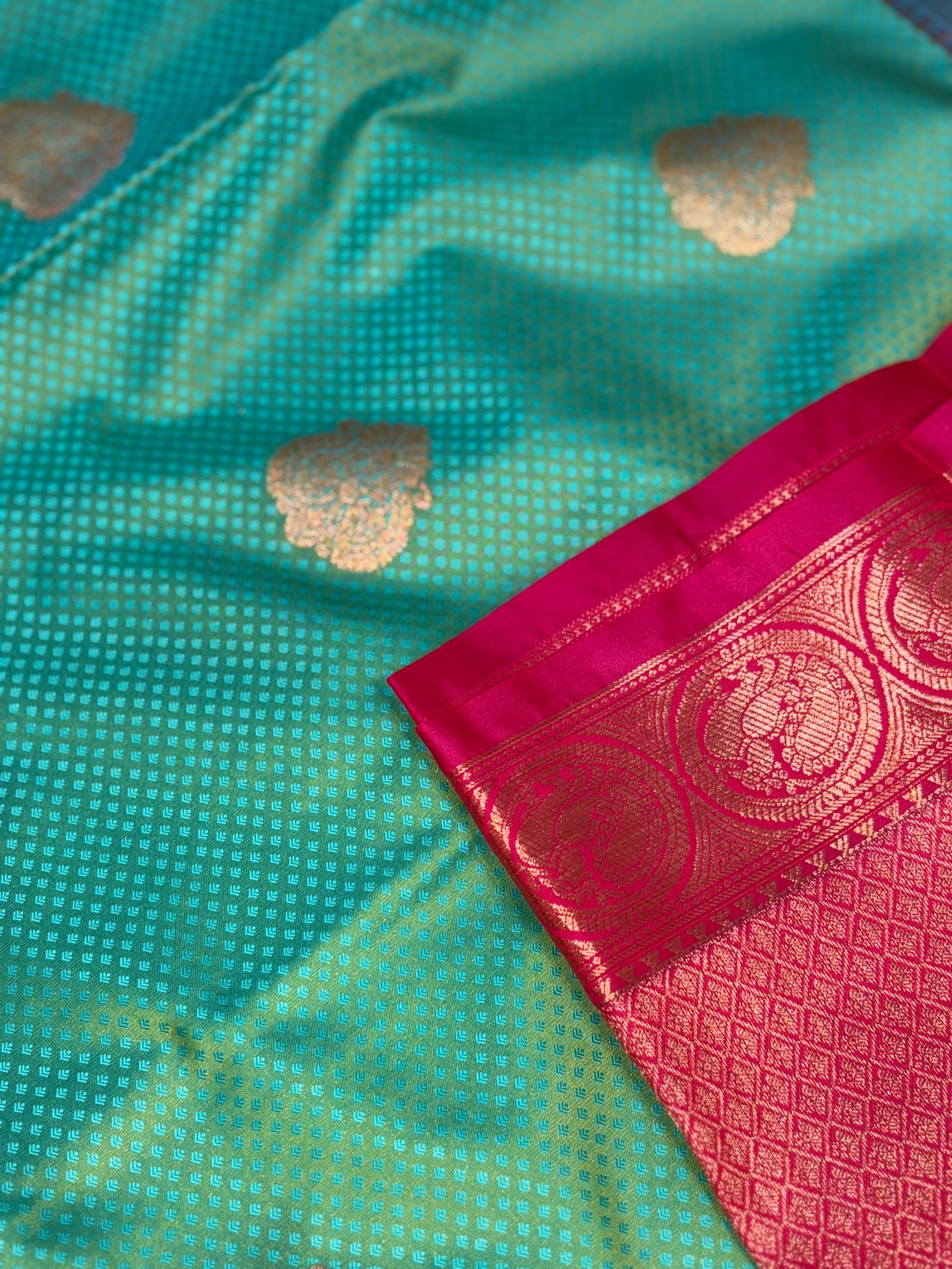 4 Korvai Kanchi Semi Silk Sarees image 4