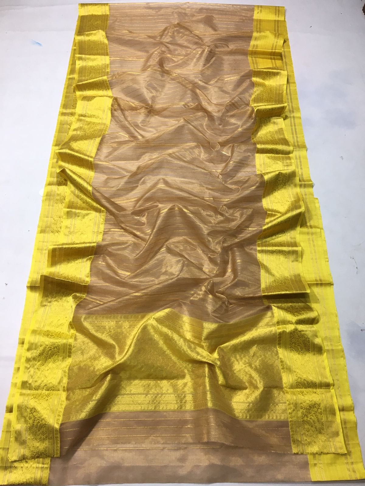 3 Silk Satan Saree Sissue image 5