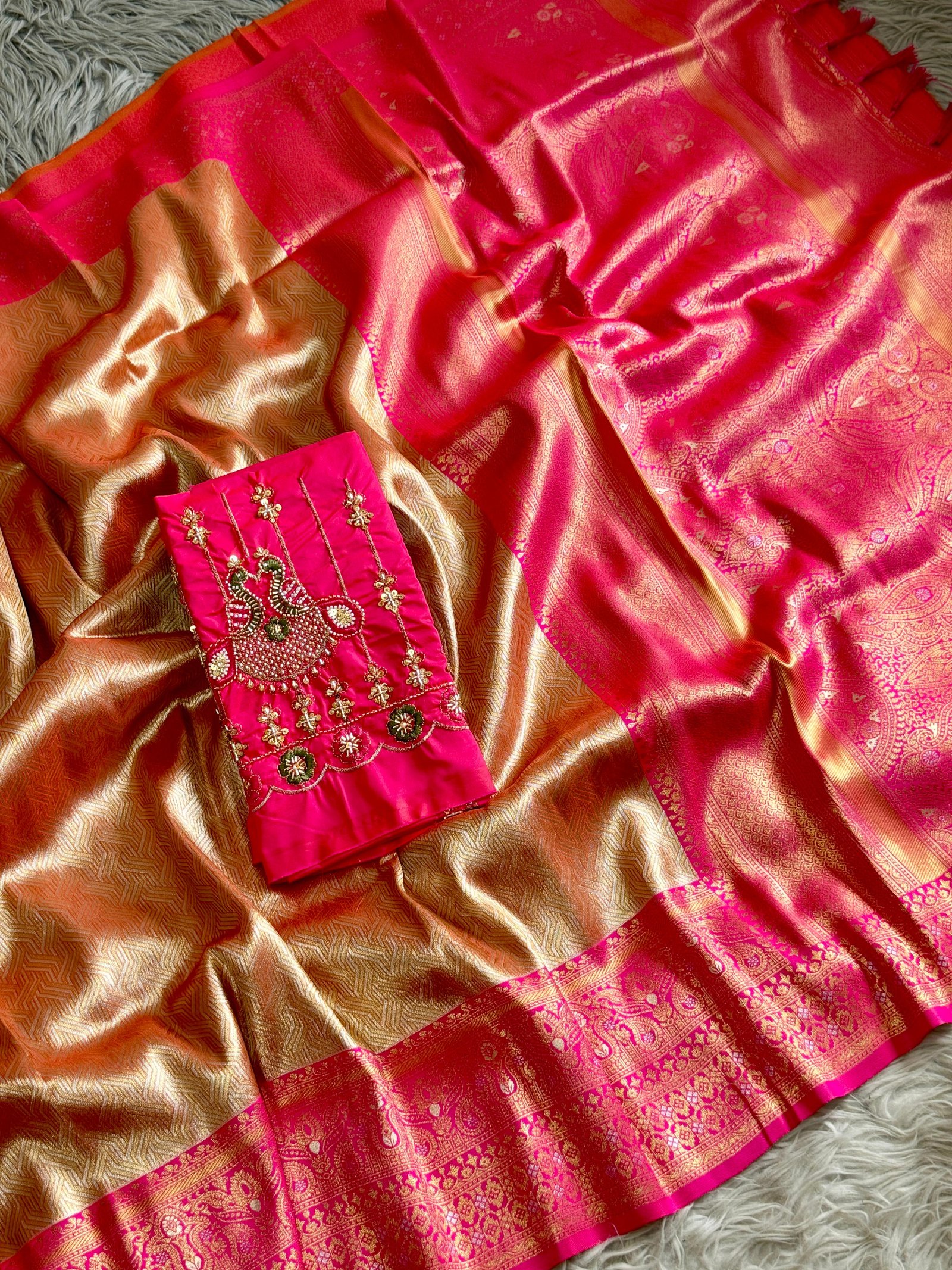 4 Banarasi Tissue Silk image 2