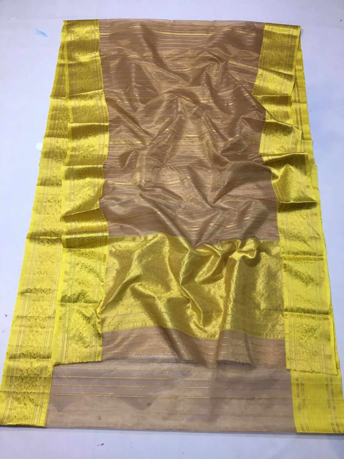 3 Silk Satan Saree Sissue image 7
