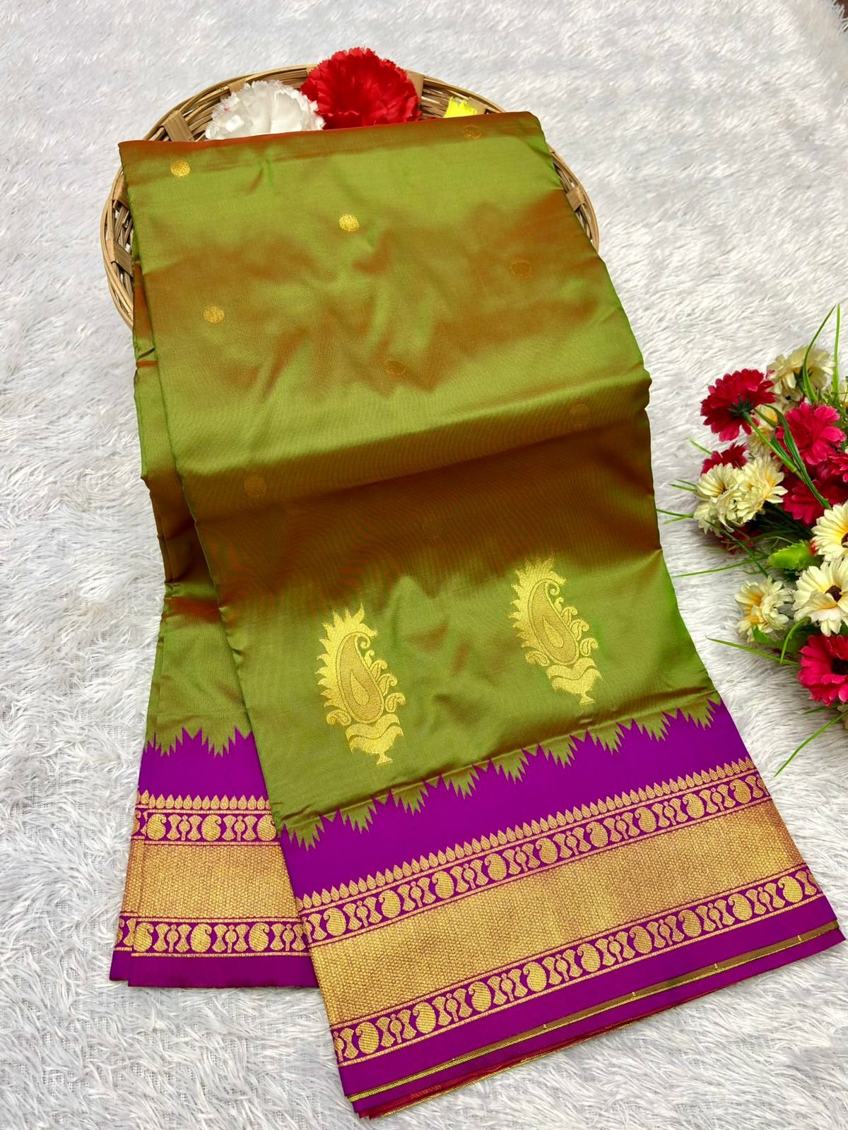Bentex Kanjivaram Paithani image 12