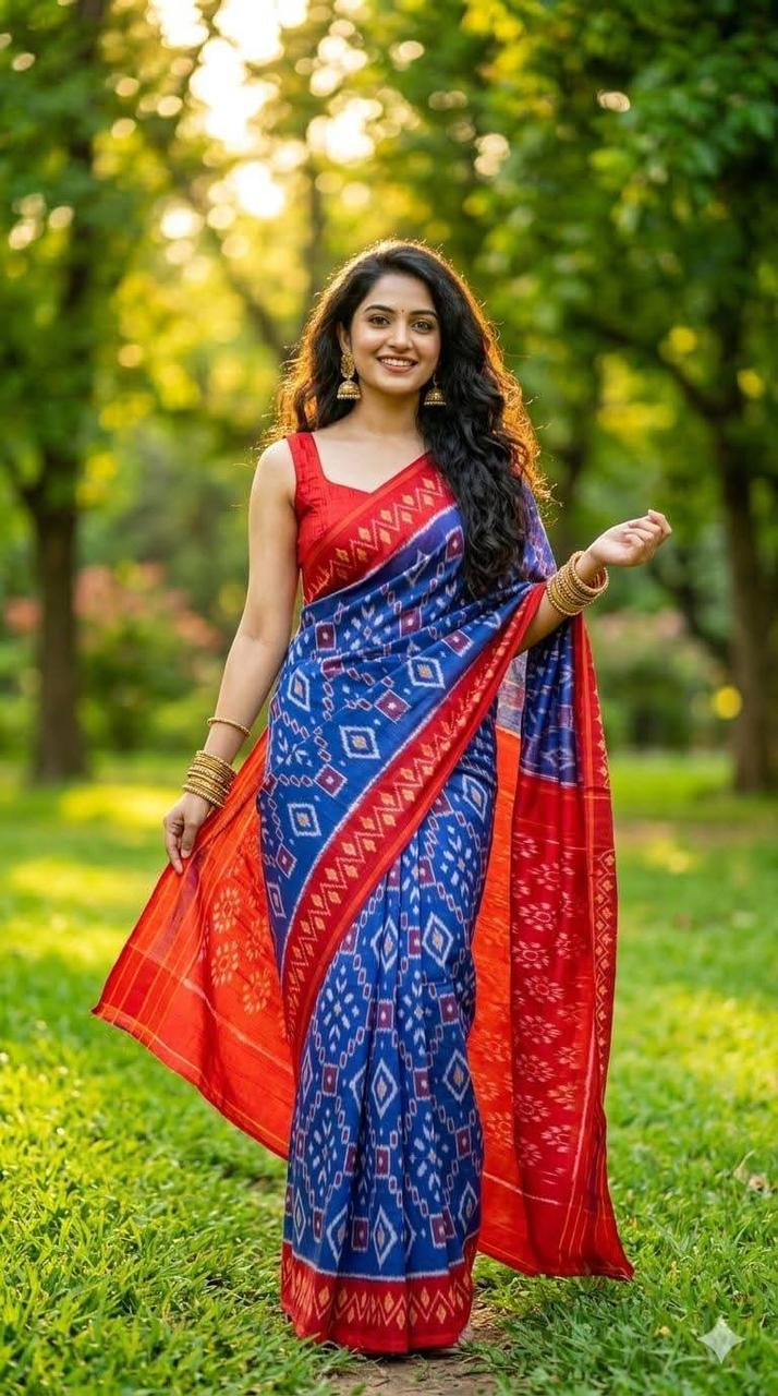 Pure Linen Cotton Sarees image 5