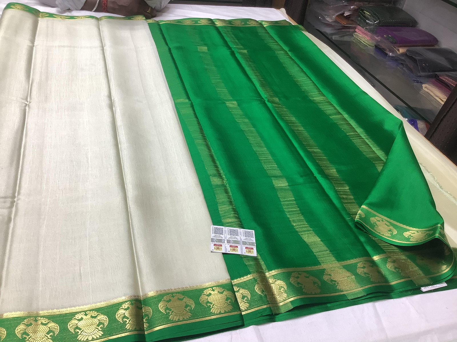 2 Pure Mysore Crepe Silk image 5