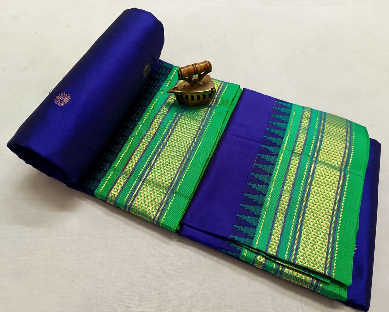 Chandrakor Paithani Pure Silk image 51