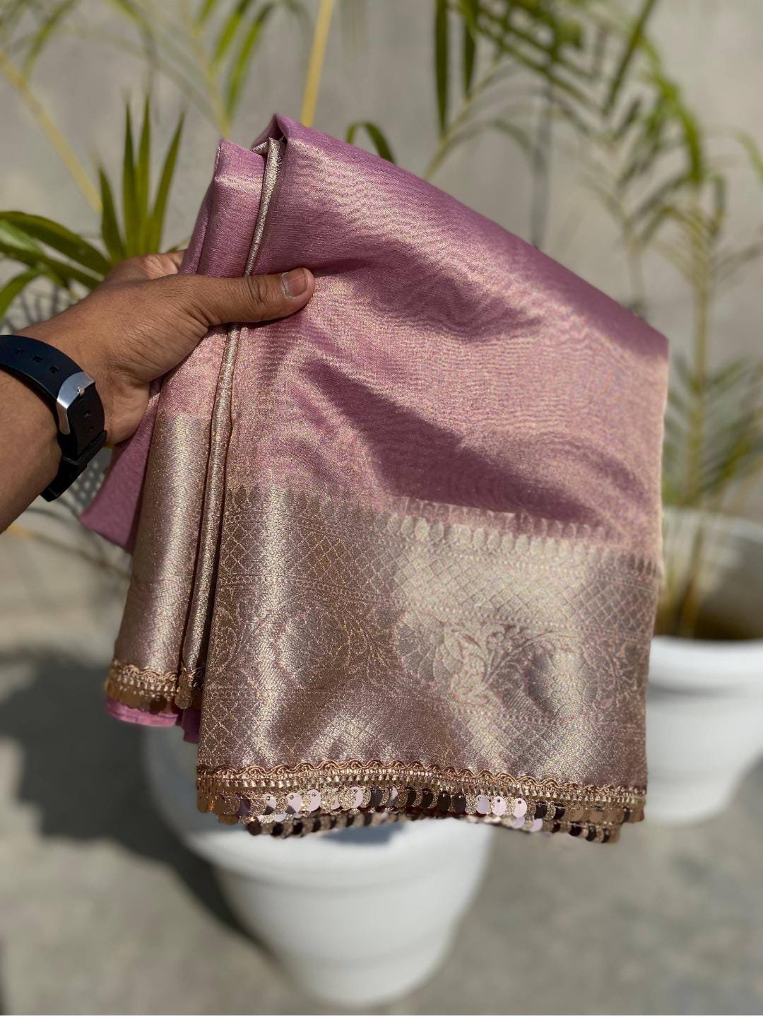 1 Banarasi Tissue Silk Saree image 4