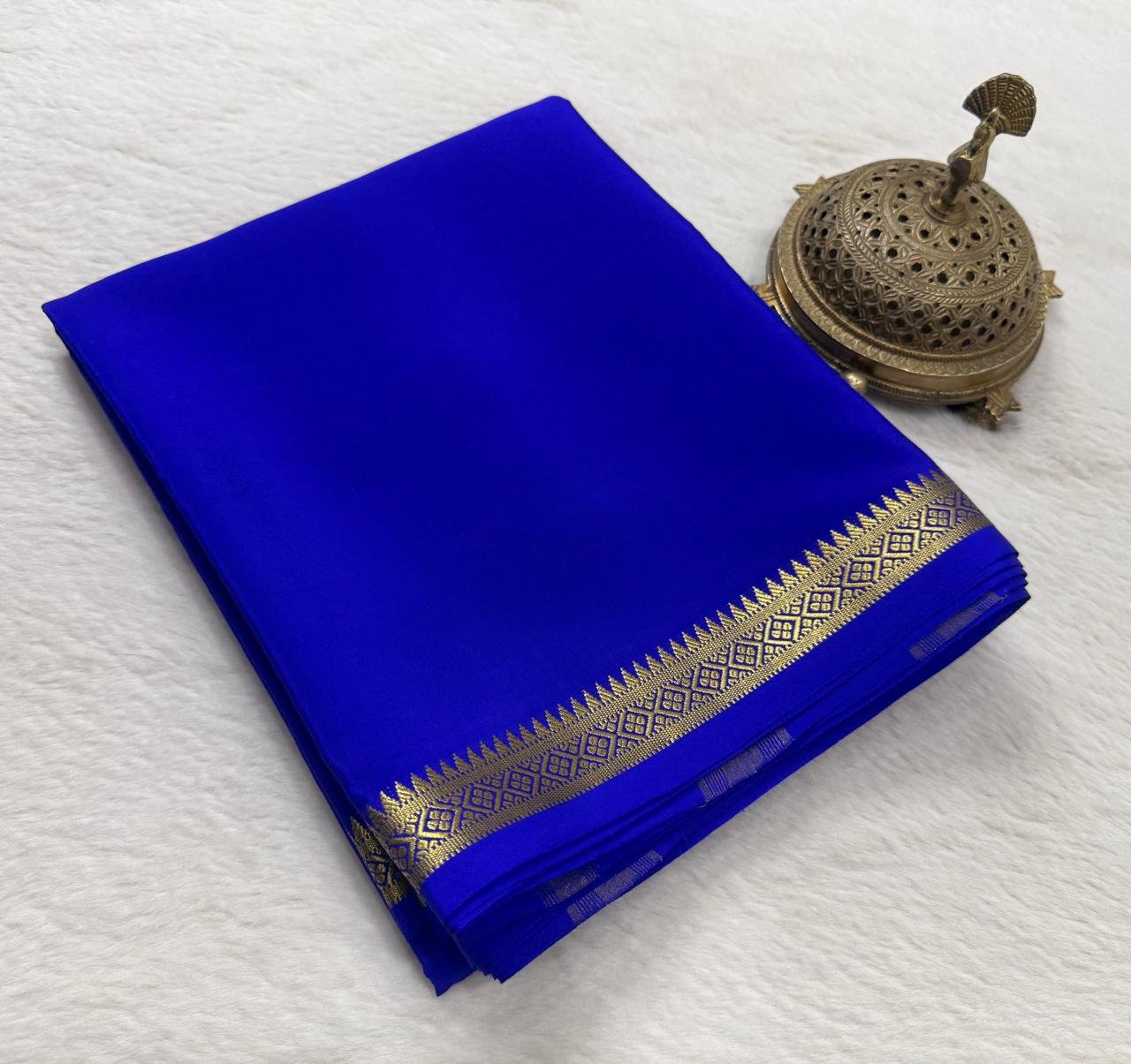 Pure Mysore Silk Sarees image 12