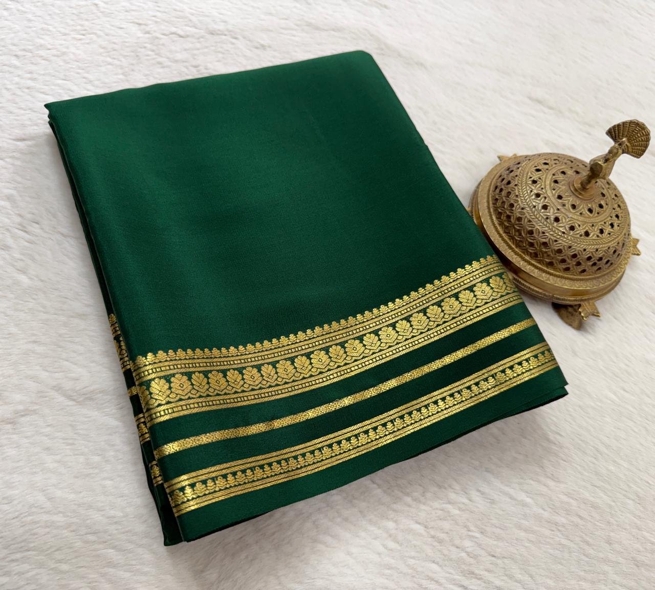 11 Pure Mysore Silk Sarees image 4