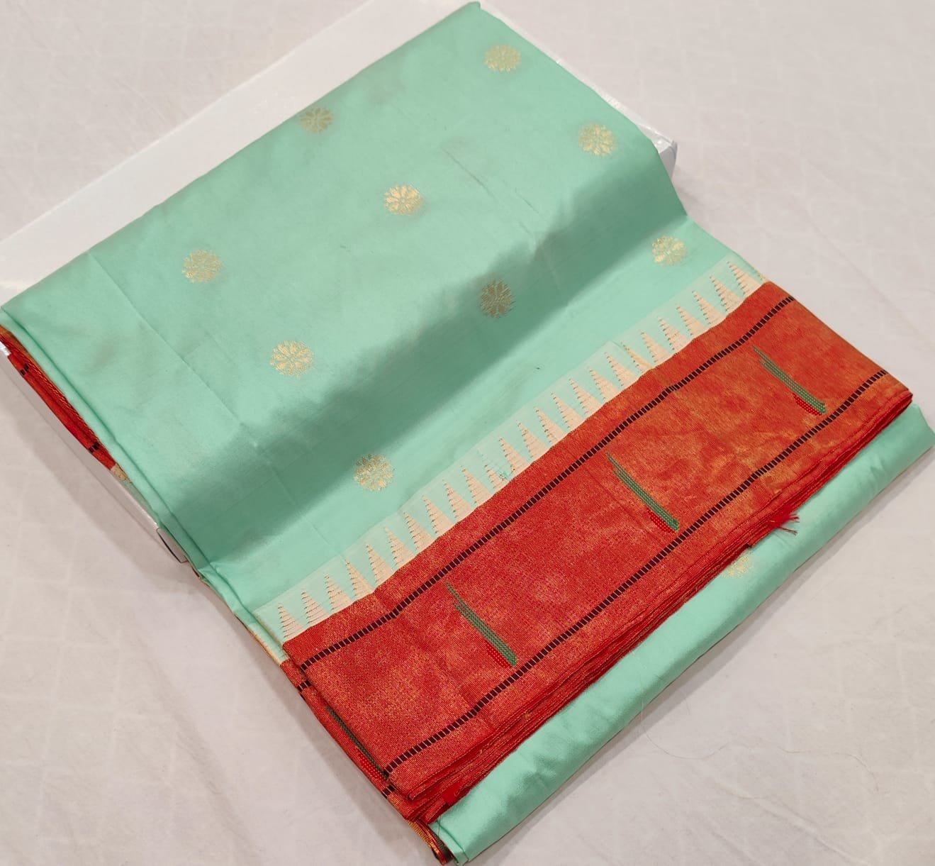 Muniya Paithani Pure Silk image 27