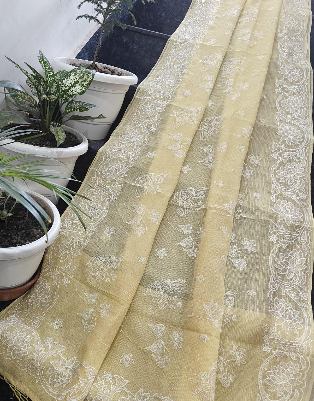 9 Kota Doria Saree image 6