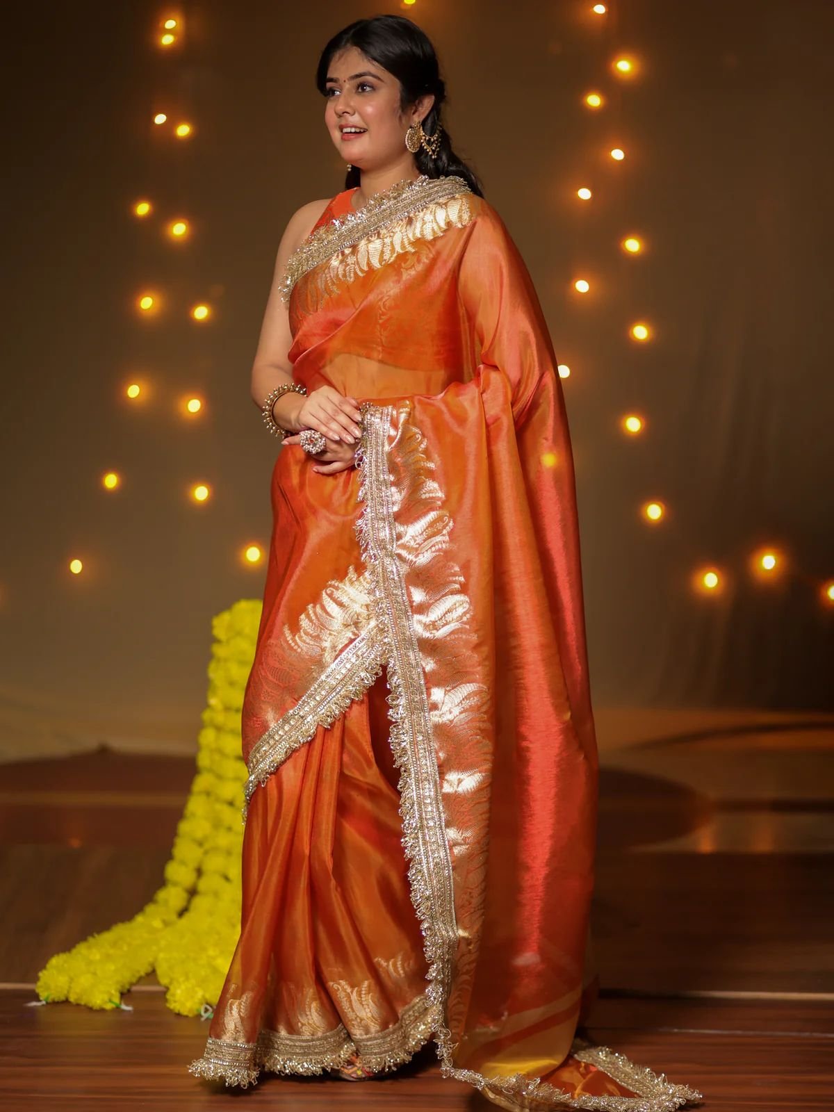 8 Banarasi Tissue Silk image 8