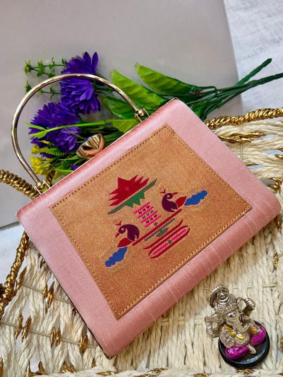 Paithani Clutch Design 2 image 7
