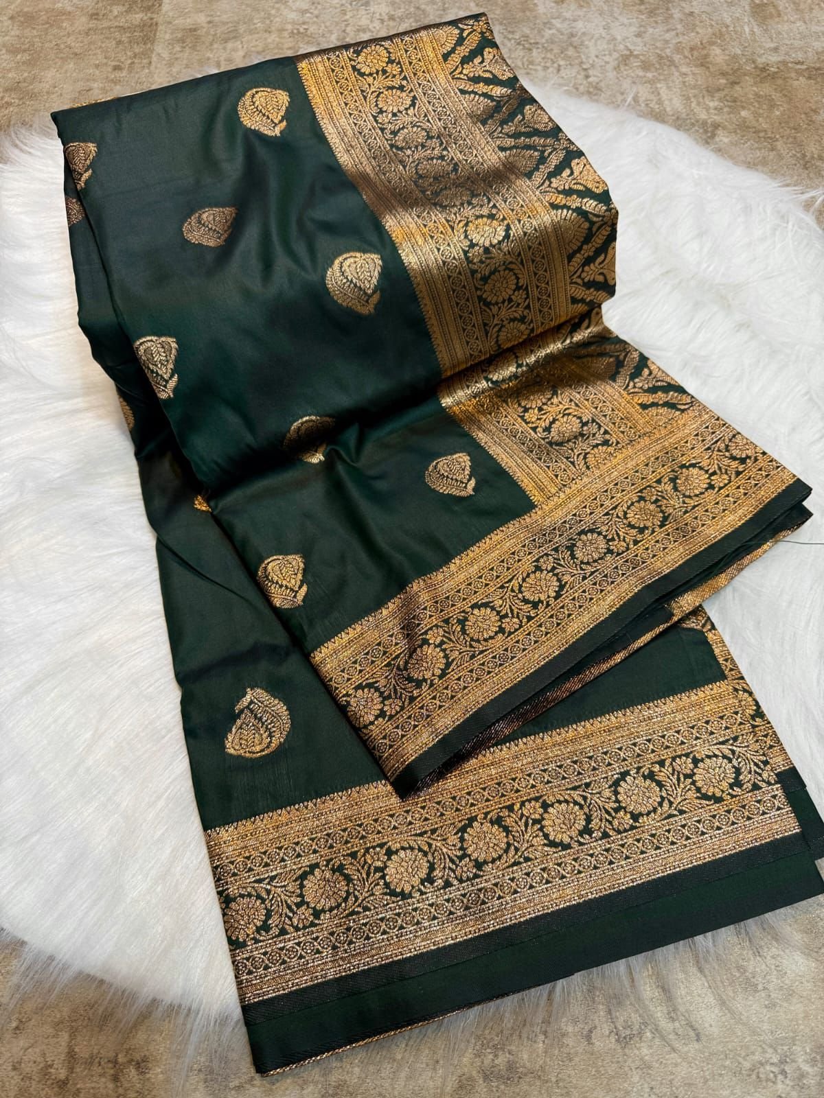 Manjhiri Kanjivaram Paithani