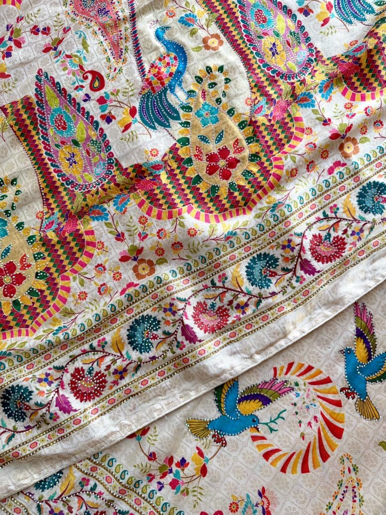 Pure Nylon Viscose Softy Silk Saree image 12