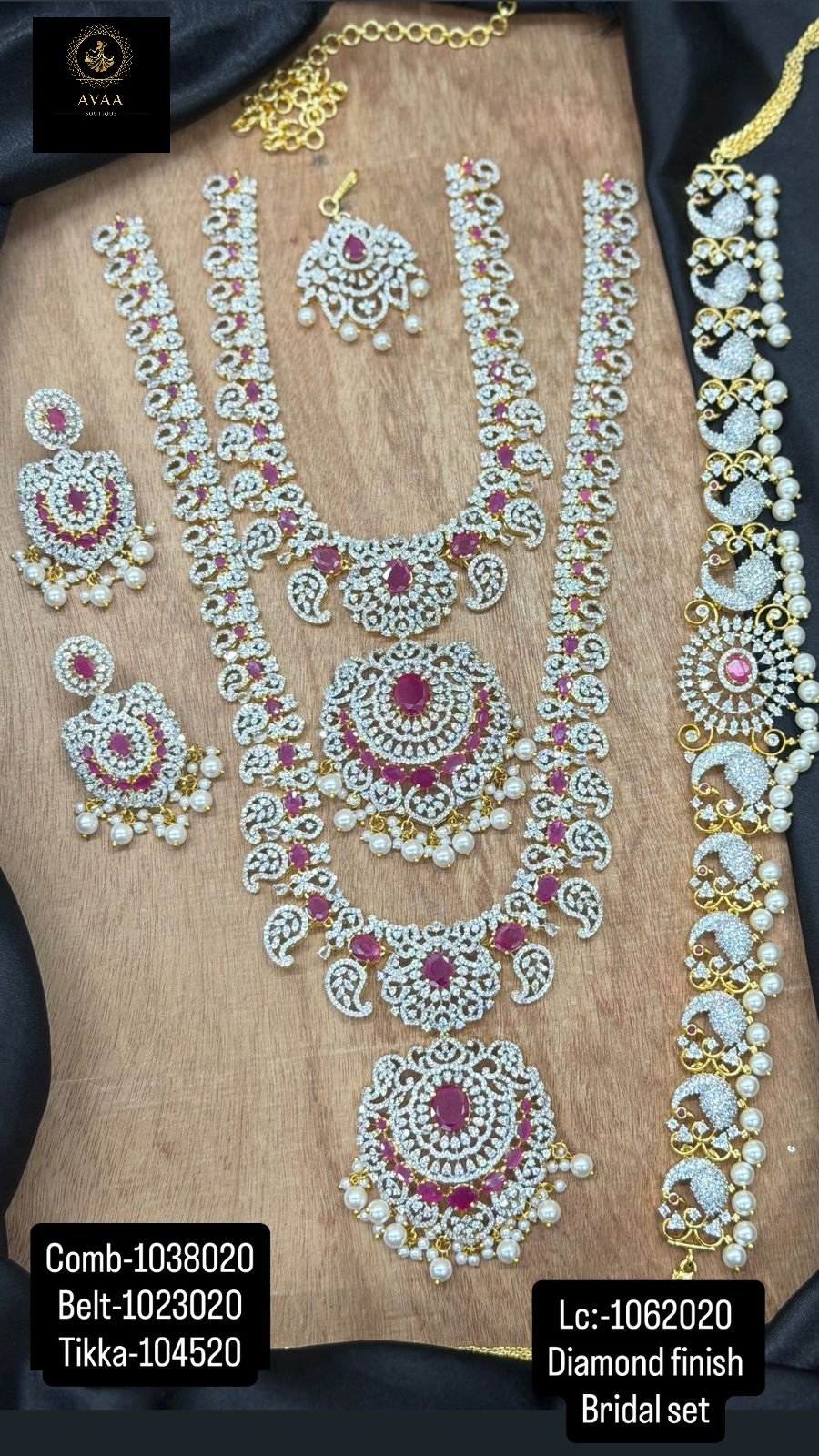 Combo Diamond Sets Pink LC7550-0.5-11399