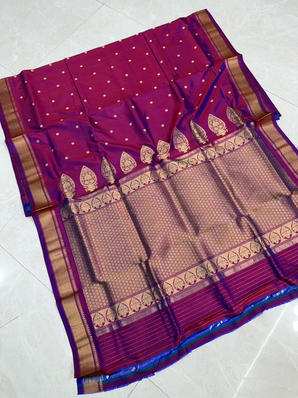 Rajmata Paithani Pure Sarees image 3