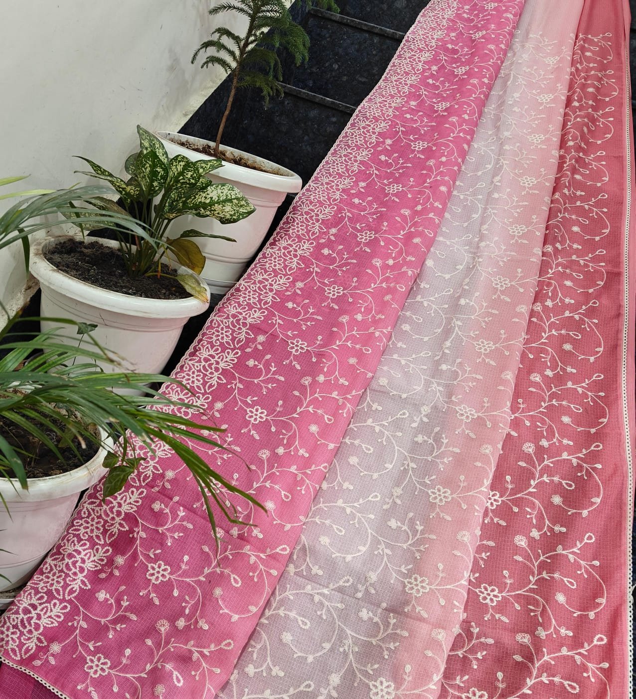 11 Kota Doria Saree  Shaded image 3