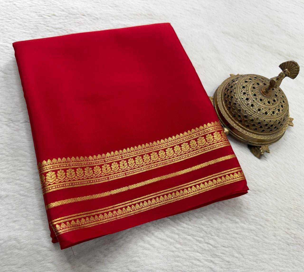 11 Pure Mysore Silk Sarees image 34