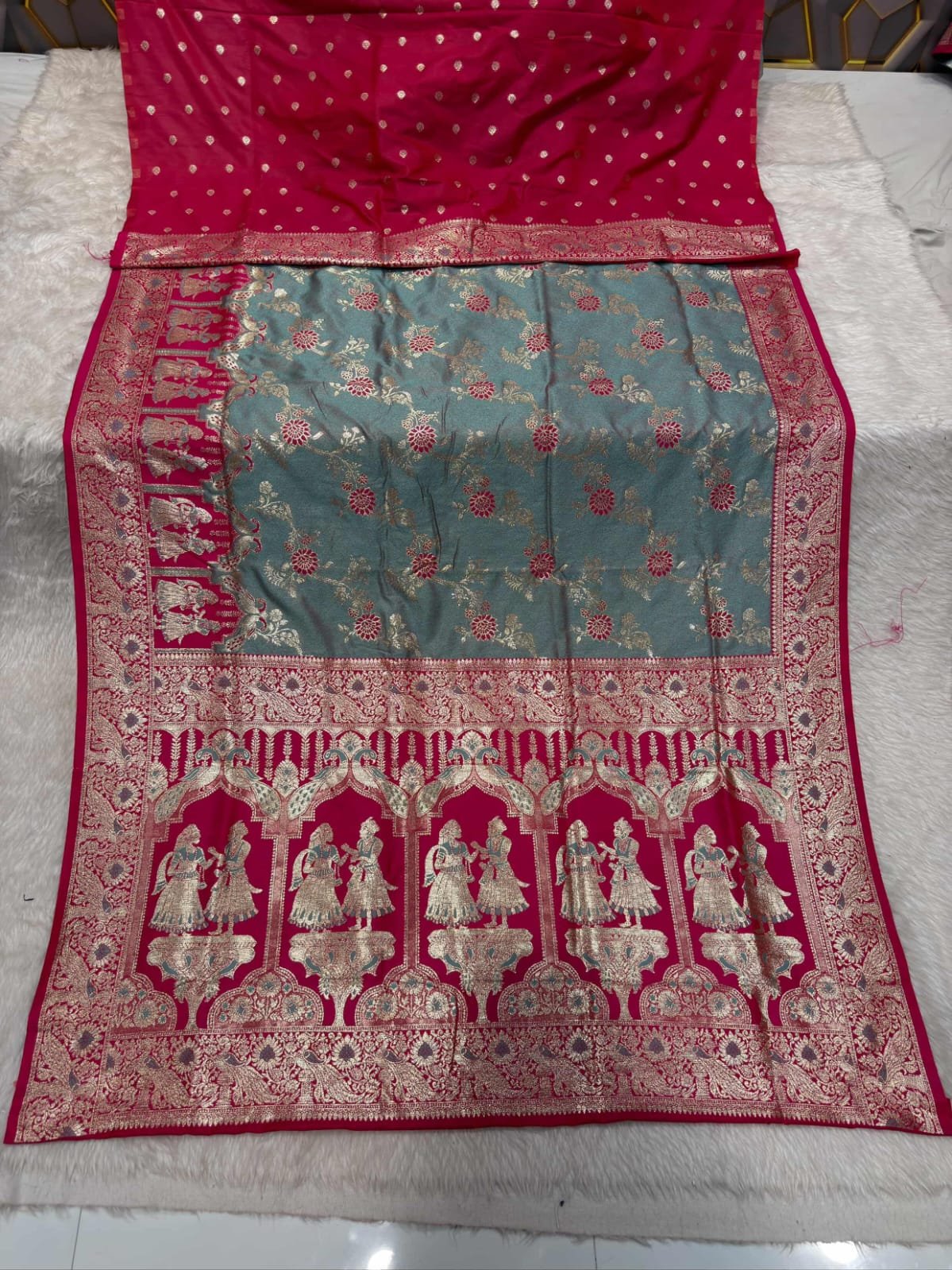 Soft Silk Saree image 3