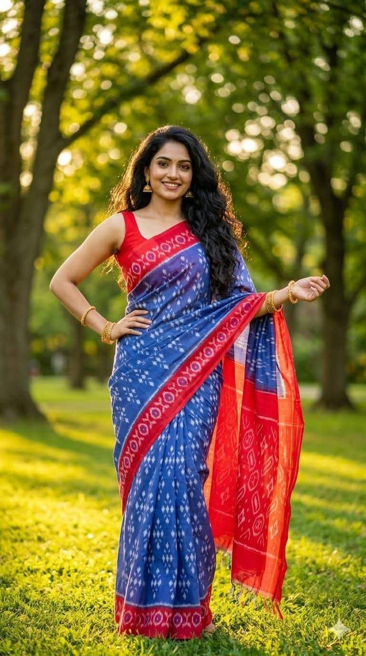 Pure Linen Cotton Sarees image 25