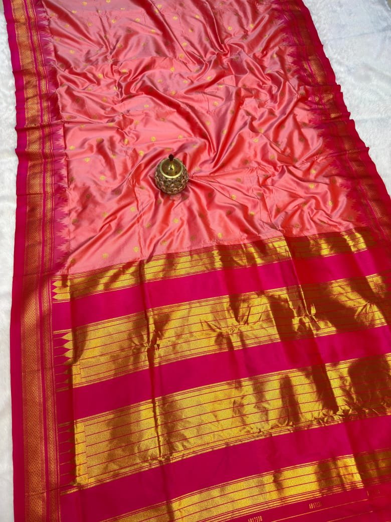 Traditional Erkal Paithani image 19