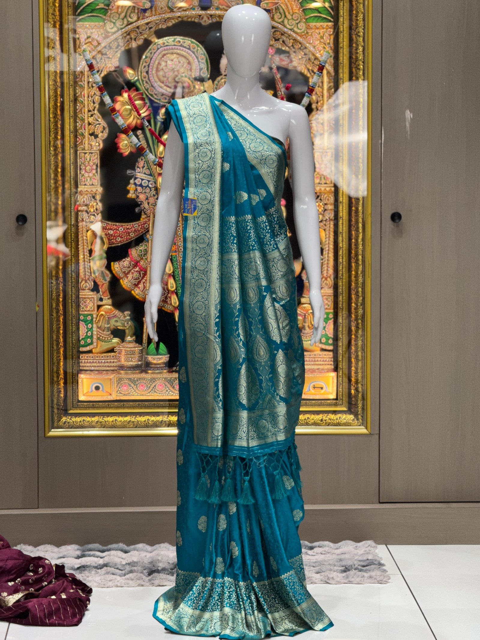 2 Banarasi Semi Silk