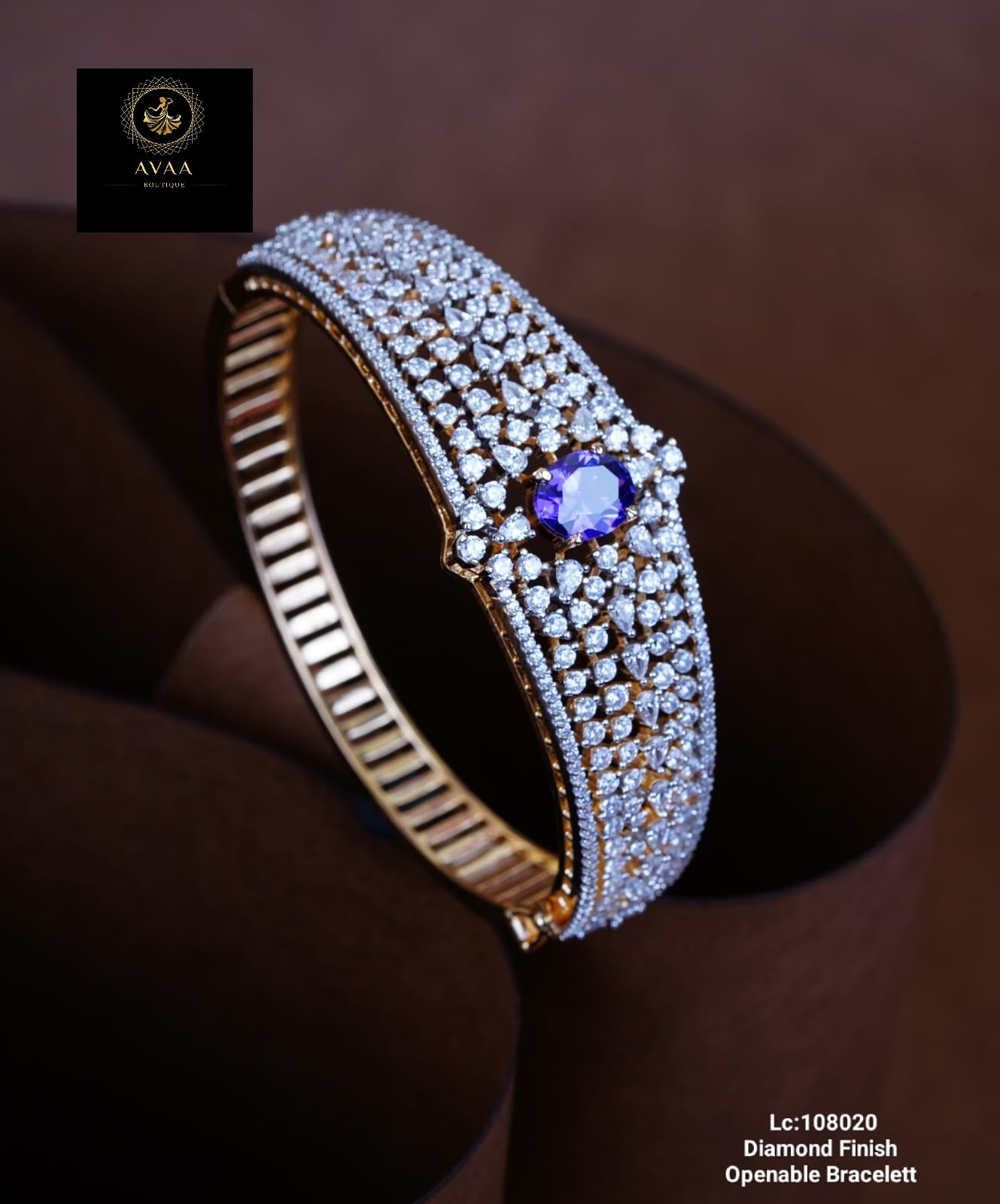 Diamond Bracelet Blue